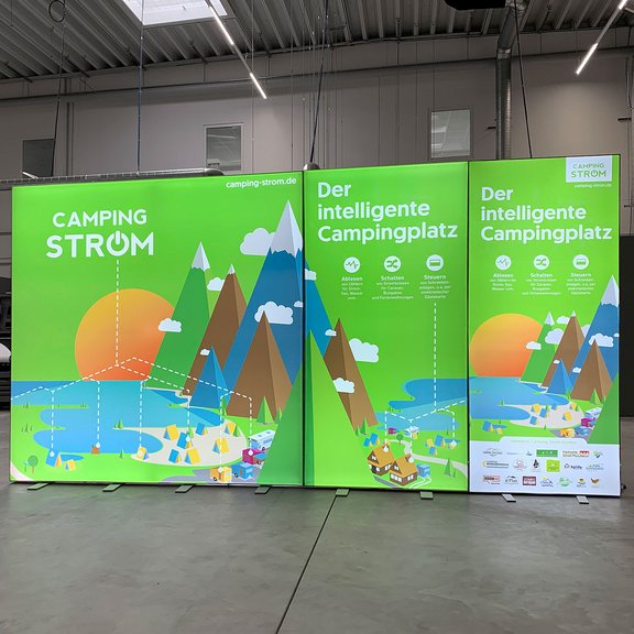 LED Messestand - ALU LightUp - TREFON electronic GmbH LED Messestand - ALU LightUp - TREFON electronic GmbH