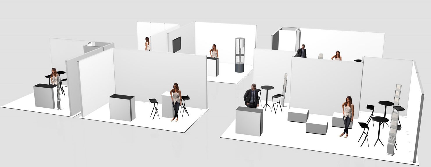 LED Messestand - 3D-Planung 2 LED Messestand - 3D-Planung 2