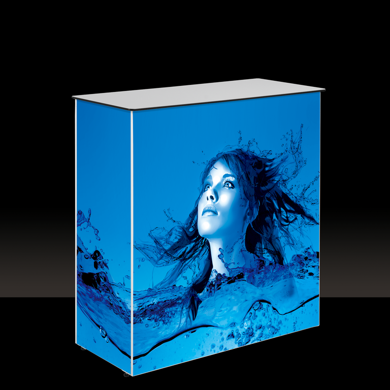 Mostrador LED - GRID Lightbox Counter - Tienda