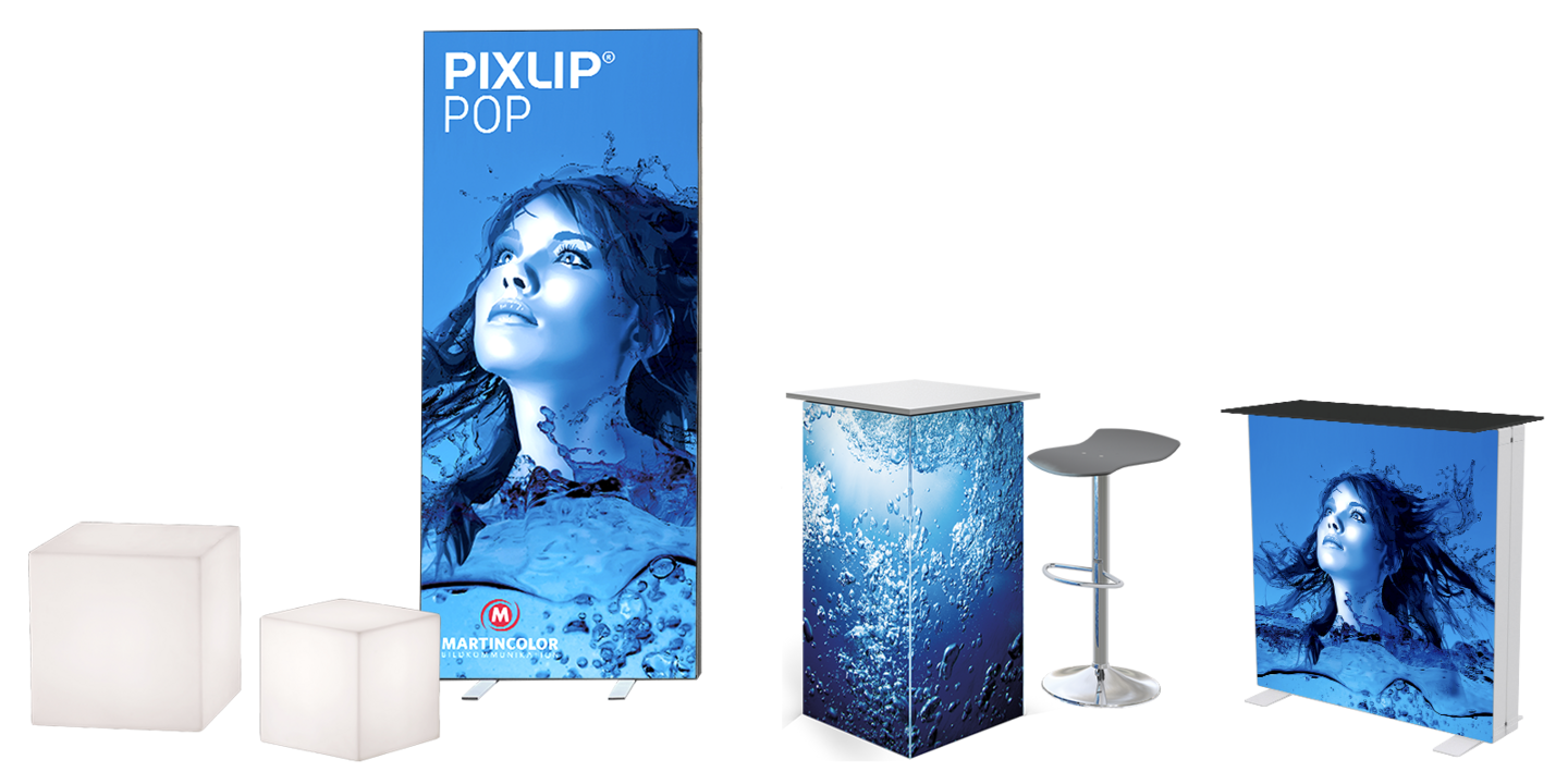 LED Messestand - leuchtende Messeausstattung LED Messestand - leuchtende Messeausstattung