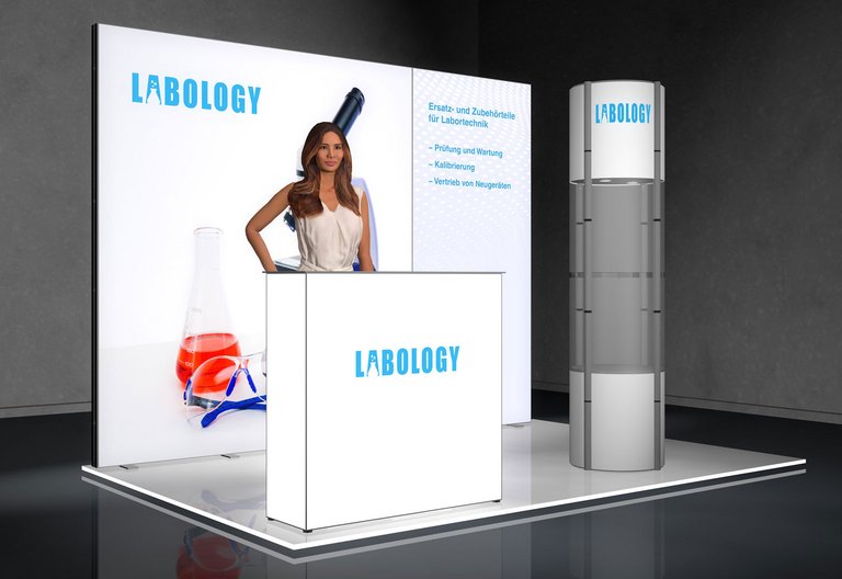 LED Messestand - Messe-Set 3x2 m LED Messestand - Messe-Set 3x2 m