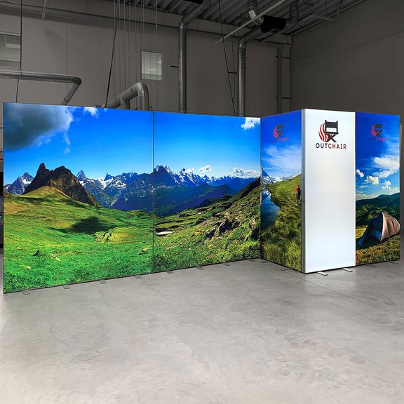 LED Messestand - ALU LightUp - Outchair GmbH LED Messestand - ALU LightUp - Outchair GmbH