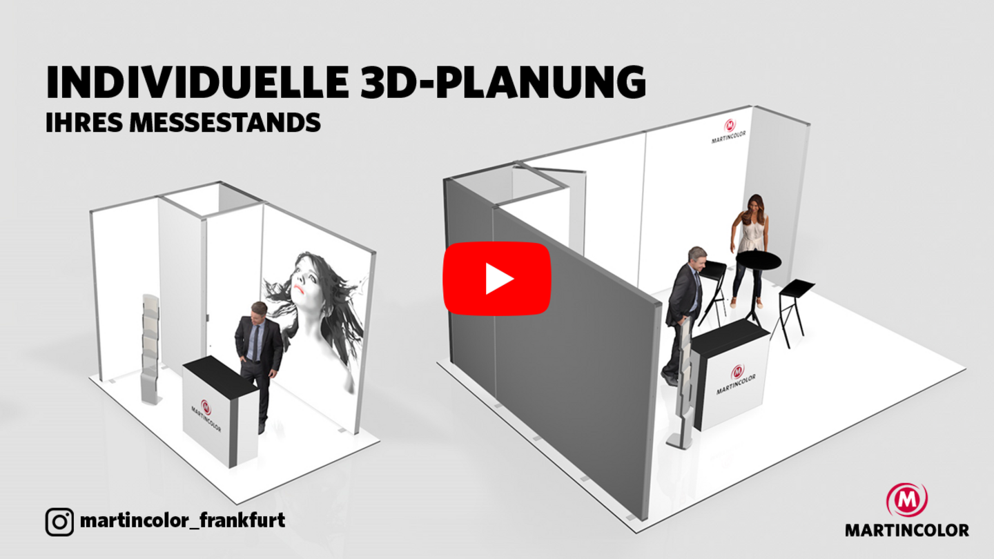 3D-Messestandplanung