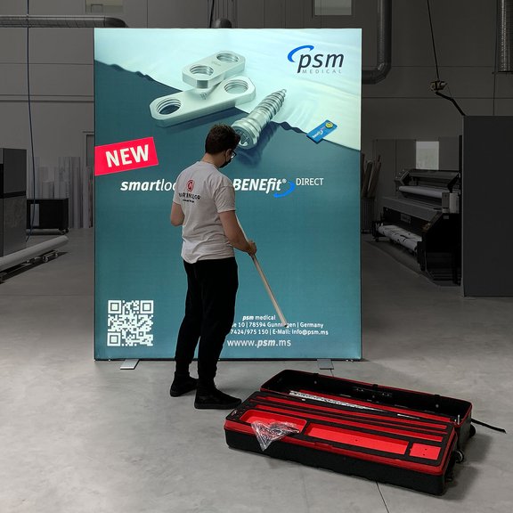 LED Messestand - ALU STAR - PSM Medical Solutions LED Messestand - ALU STAR - PSM Medical Solutions